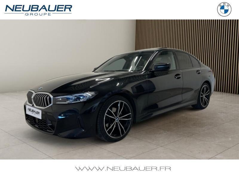 Saphirschwarz métallisé Utilisé 2024 BMW 320 M Sport Berline | 48 990 € (Prix assez cher) - Image 1/4