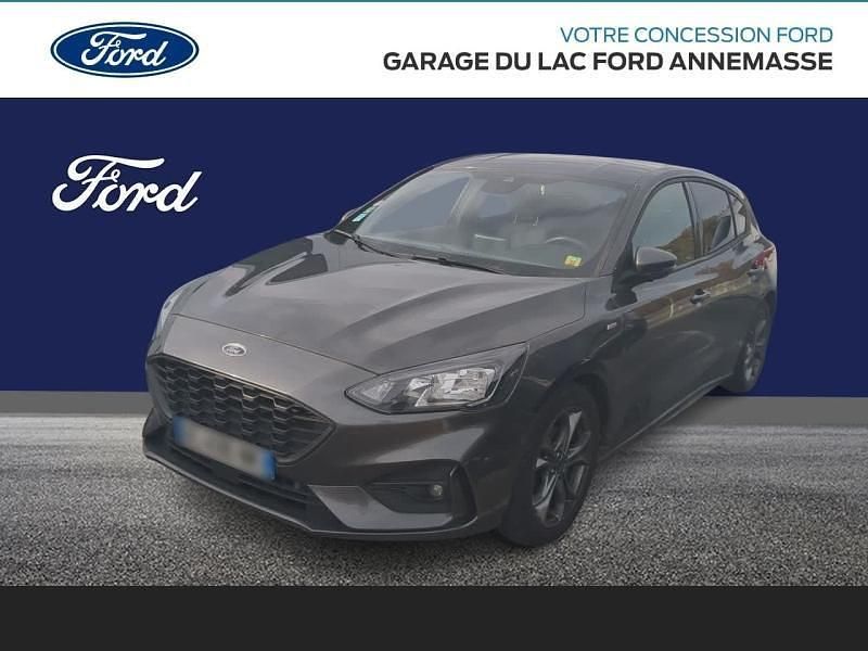 Gris magnetic métallisé premium Occasion 2021 Ford Focus ST-Line Berline | 17 990 € (Prix juste) - Image 1/4