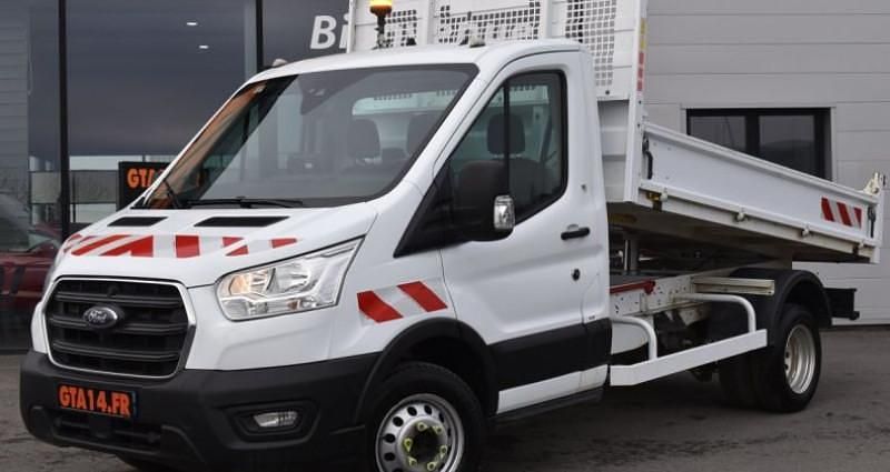 Blanc Utilisé 2021 Ford Transit Trend Van | 24 990 € (Bon prix) - Image 1/4