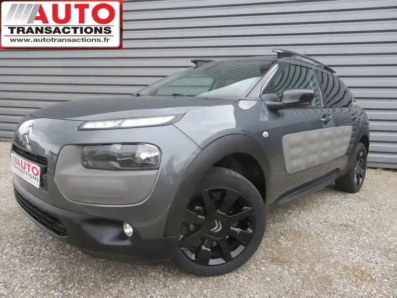 Gris Utilisé 2015 Citroën C4 Cactus PureTech Citadine | 9 990 € (Prix cher) - Image 1/4