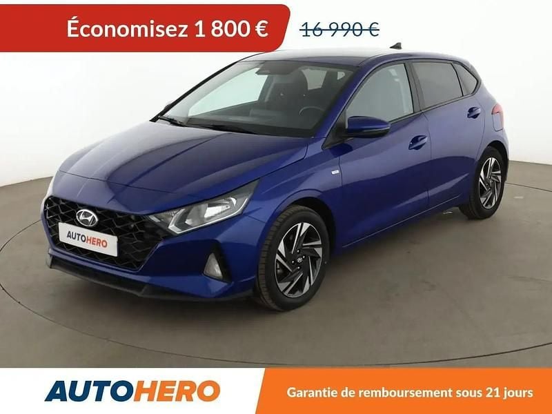 Bleu Occasion 2021 Hyundai i20 Citadine | 15 190 € (Super prix) - Image 1/2