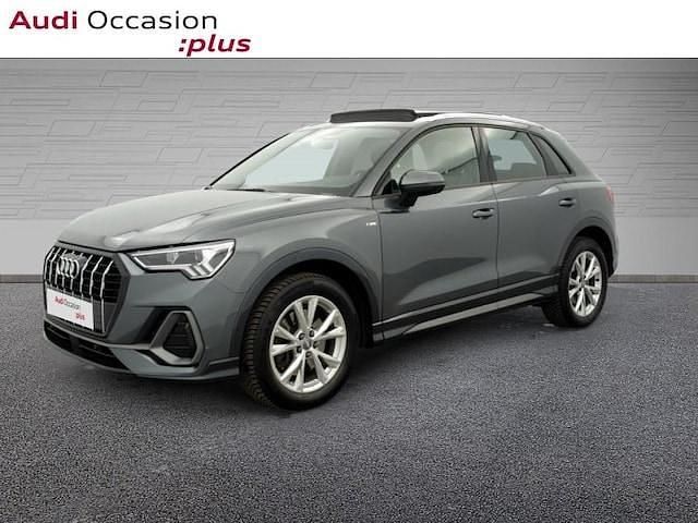 Gris daytona nacré Utilisé 2019 Audi Q3 S-Line SUV | 34 900 € (Prix assez cher) - Image 1/4