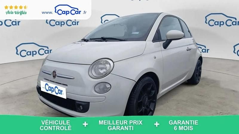 Blanc Occasion 2012 Fiat 500 Club Citadine | 4 990 € (Prix juste) - Image 1/4