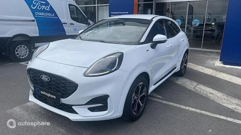 Blanc Occasion 2025 Ford Puma ST-Line SUV | 25 999 € (Prix cher) - Image 1/4