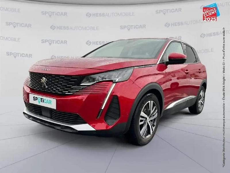 Rouge Utilisé 2020 Peugeot 3008 Allure SUV | 17 499 € (Super prix) - Image 1/4