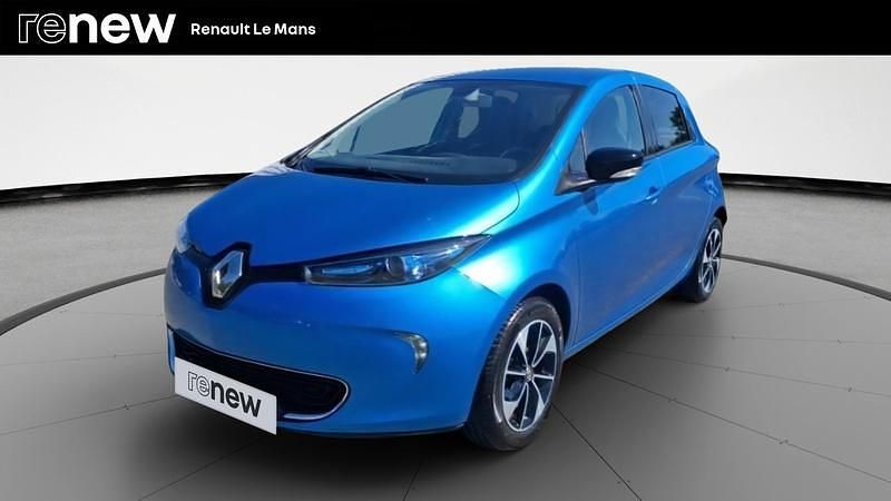 Bleu Utilisé 2018 Renault Zoe Intens Citadine | 6 290 € (Bon prix) - Image 1/4