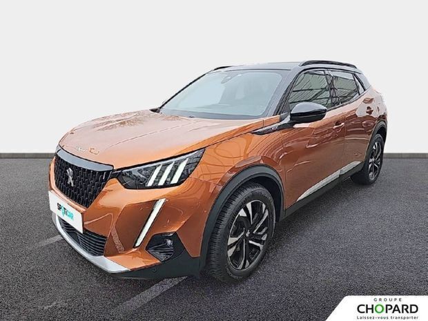 Orange Utilisé 2022 Peugeot 2008 GTi SUV | 16 989 € (Prix juste) - Image 1/4
