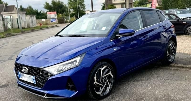 Bleu Utilisé 2023 Hyundai i20 Citadine | 16 990 € (Bon prix) - Image 1/4