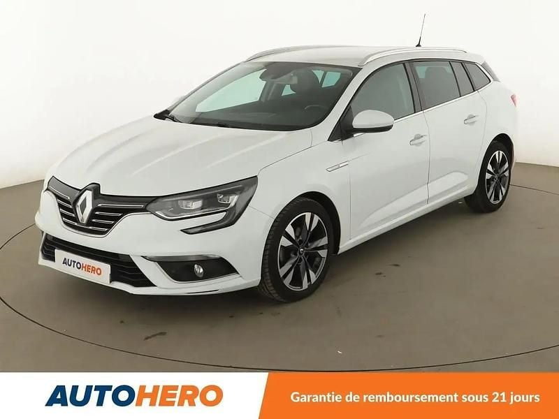 Blanc Utilisé 2018 Renault Mégane GrandTour Intens Break | 14 490 € (Prix assez cher) - Image 1/2