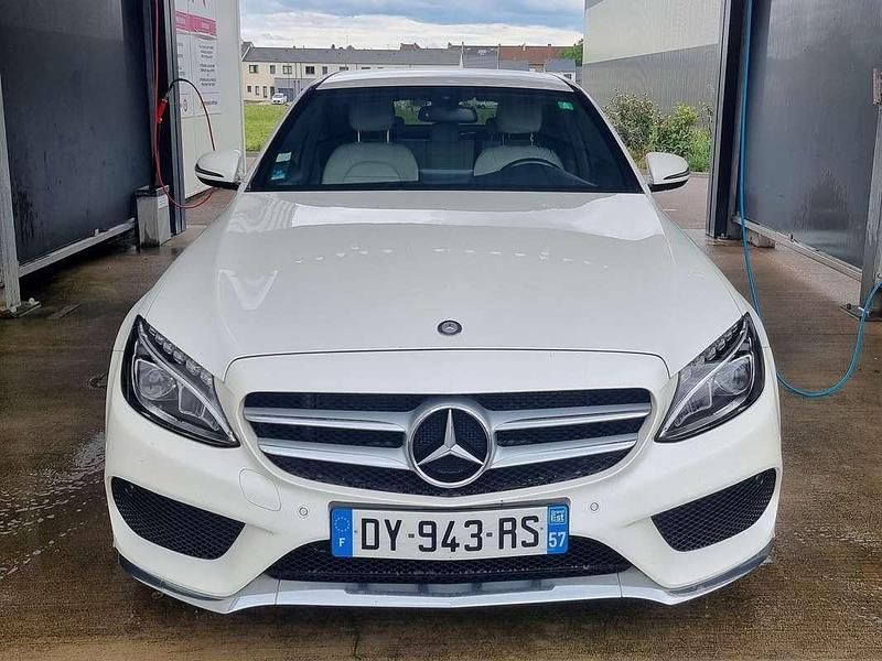 Occasion Mercedes C200 AMG line 136 ch (100 kW) 2016 Blanc Berline