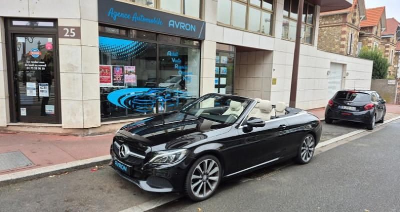 Noir Utilisé 2017 Mercedes C300 AMG line Cabriolet | 36 990 € - Image 1/4