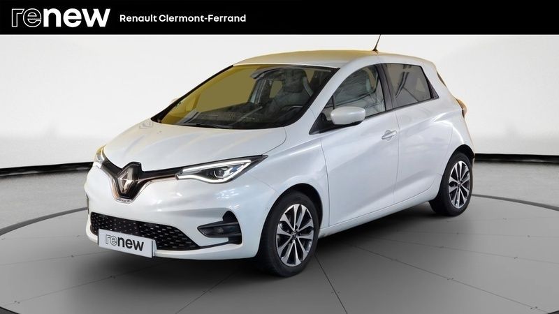 Blanc Utilisé 2021 Renault Zoe Intens Citadine | 16 490 € (Prix assez cher) - Image 1/4