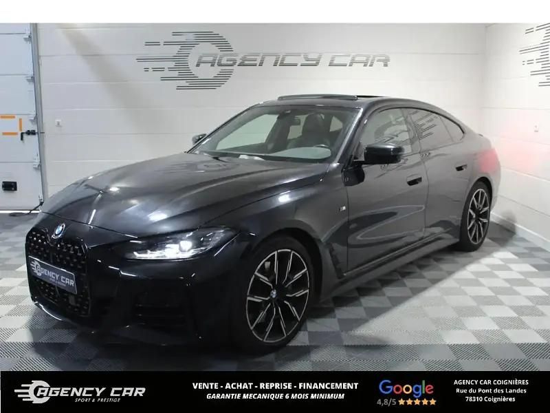 Noir Utilisé 2022 BMW 420 Gran Coupé Coupé | 34 799 € (Prix assez cher) - Image 1/4