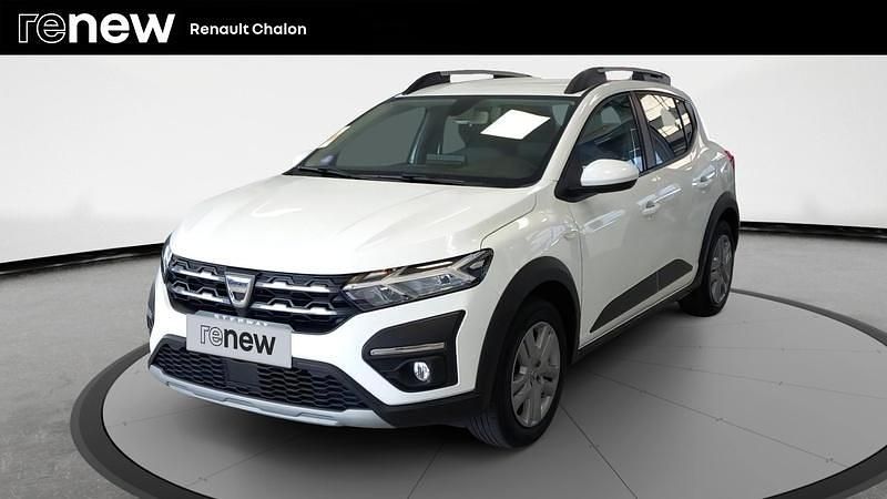 Blanc Utilisé 2022 Dacia Sandero Comfort Citadine | 13 900 € (Prix juste) - Image 1/4