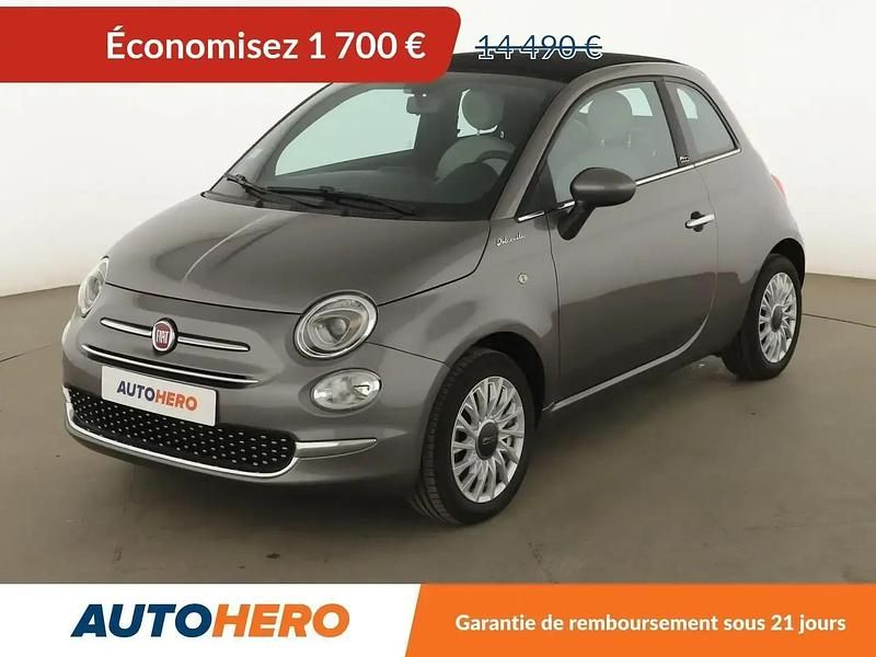 Gris Occasion 2021 Fiat 500C Dolcevita Cabriolet | 12 790 € (Prix juste) - Image 1/2