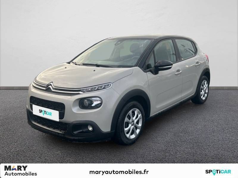 Beige Utilisé 2018 Citroën C3 Feel Citadine | 9 990 € (Prix juste) - Image 1/3