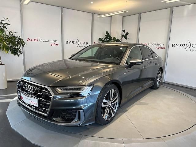 Gris daytona nacré Utilisé 2024 Audi A6 S-Line Berline | 61 900 € (Prix cher) - Image 1/4