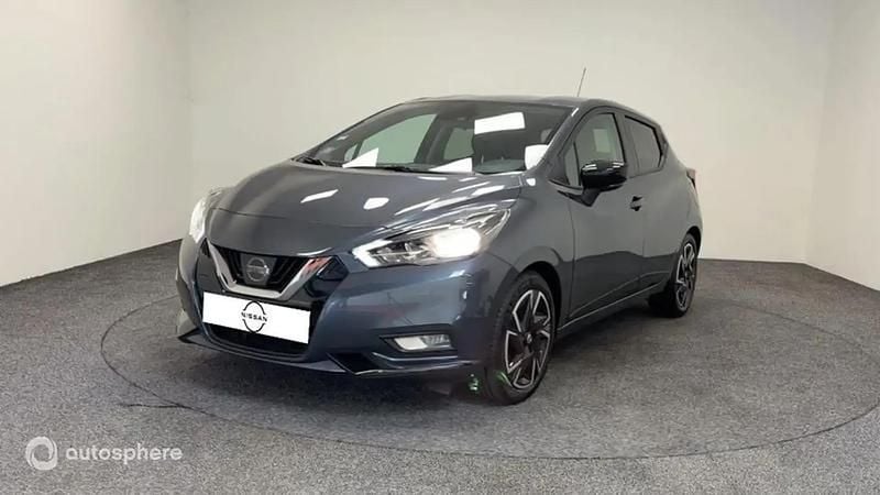Gris Utilisé 2021 Nissan Micra Citadine | 11 799 € (Bon prix) - Image 1/4
