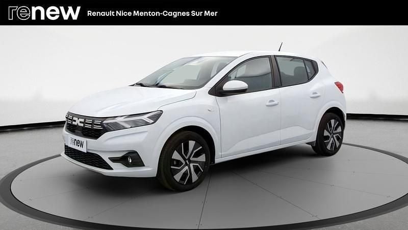 Blanc Utilisé 2024 Dacia Sandero Expression Citadine | 14 199 € (Bon prix) - Image 1/3