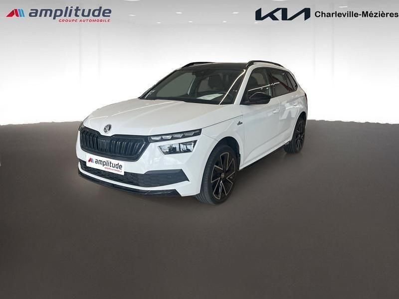 Blanc cristal Utilisé 2023 Skoda Kamiq Monte Carlo SUV | 23 299 € (Prix cher) - Image 1/4