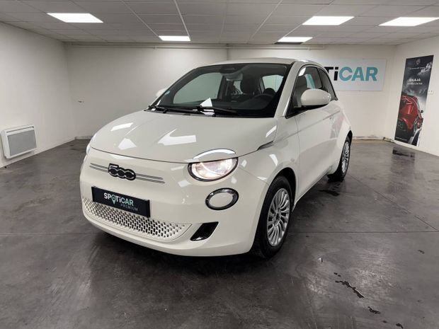 Blanc Utilisé 2022 Fiat 500e Action Citadine | 11 890 € (Bon prix) - Image 1/4