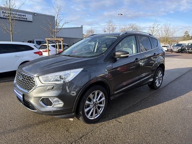 Gris magnetic Occasion 2019 Ford Kuga Vignale SUV | 17 999 € (Bon prix) - Image 1/4