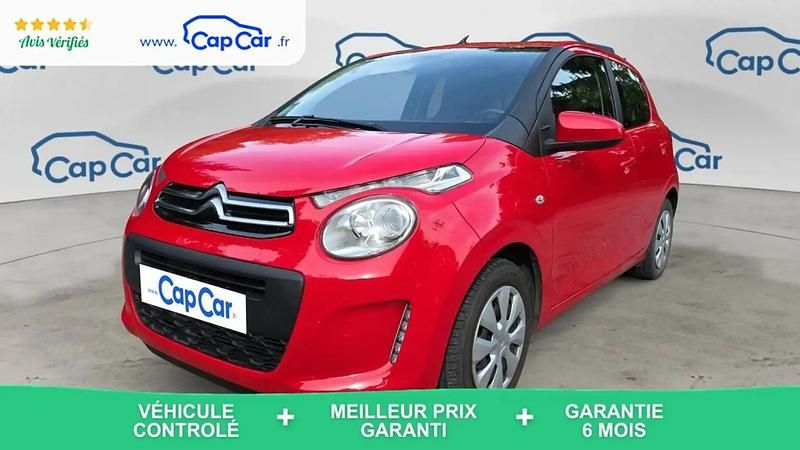 Rouge Utilisé 2018 Citroën C1 Feel Citadine | 7 890 € (Prix juste) - Image 1/4