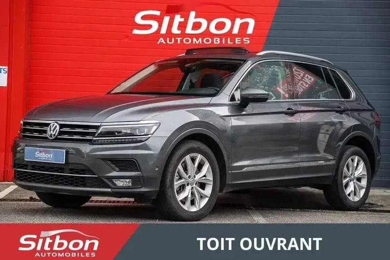 Gris Utilisé 2019 VW Tiguan SUV | 27 970 € (Prix juste) - Image 1/4