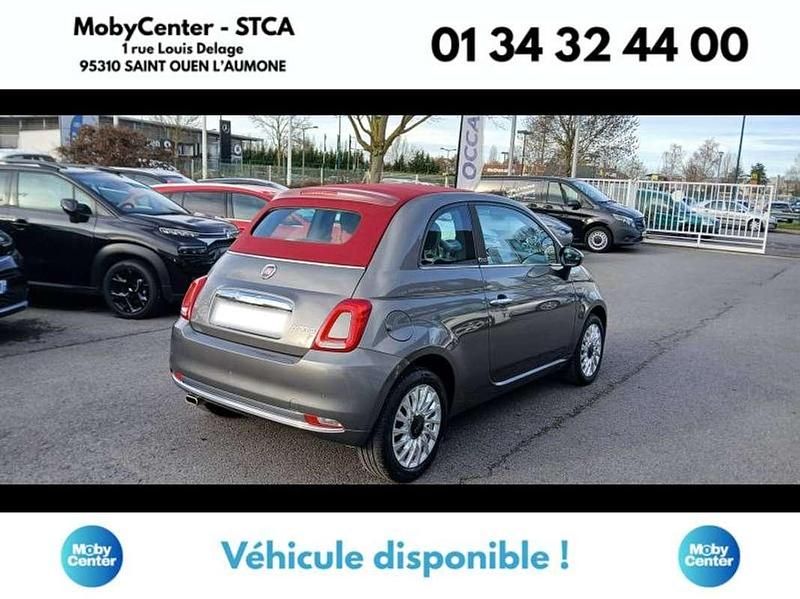 Occasion Fiat 500C Dolcevita 69 ch (50 kW) 2021 Gris Cabriolet