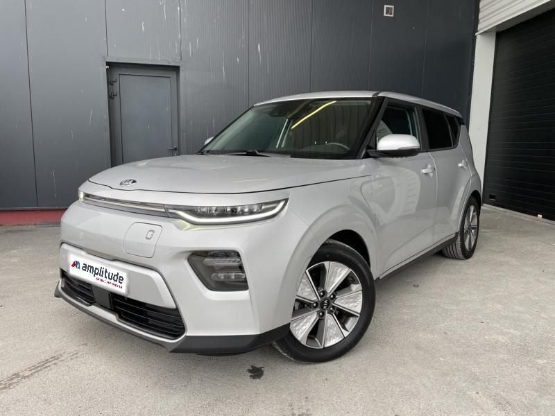 Gris acier Utilisé 2021 Kia Soul EV 2 SUV | 16 499 € (Super prix) - Image 1/3