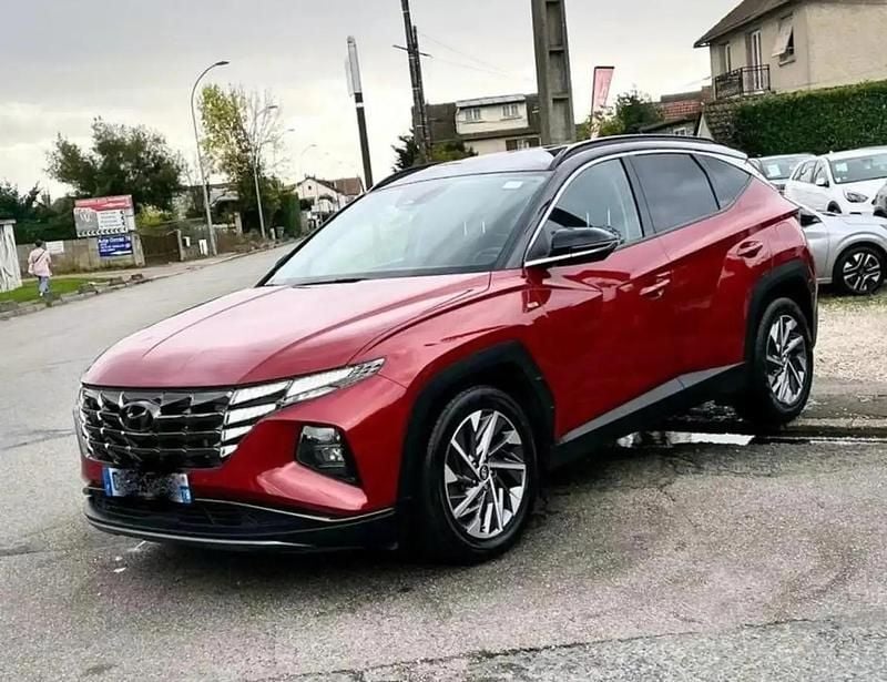 Gris Occasion 2021 Hyundai Tucson SUV | 18 990 € (Super prix) - Image 1/4