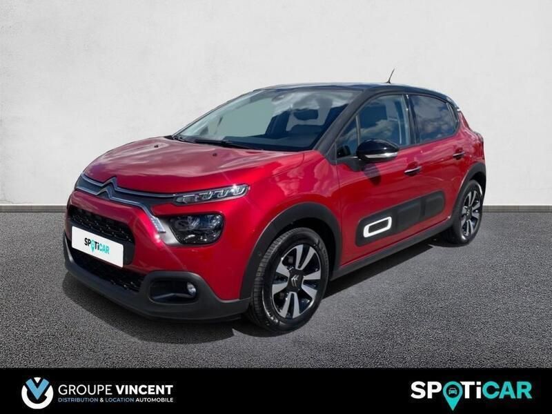 Rouge Utilisé 2023 Citroën C3 PureTech Citadine | 18 990 € - Image 1/3
