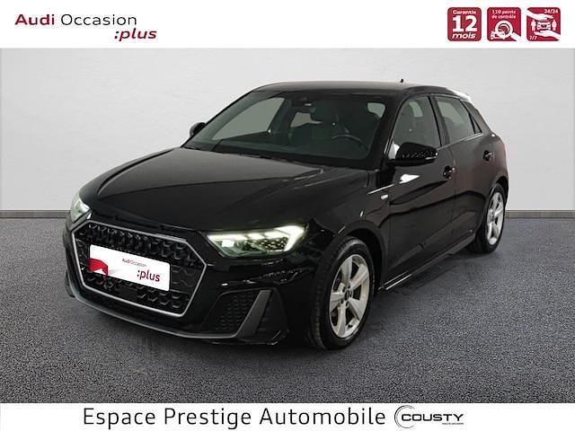 Noir mythic métallisé Utilisé 2021 Audi A1 Sportback S-Line Citadine | 22 690 € (Prix juste) - Image 1/4