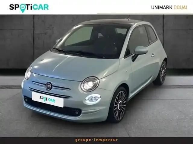 Vert Occasion 2021 Fiat 500 Launch Edition Berline | 12 990 € (Prix juste) - Image 1/4