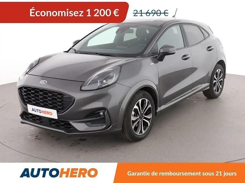 Gris Utilisé 2022 Ford Puma ST-Line SUV | 19 990 € (Prix juste) - Image 1/2