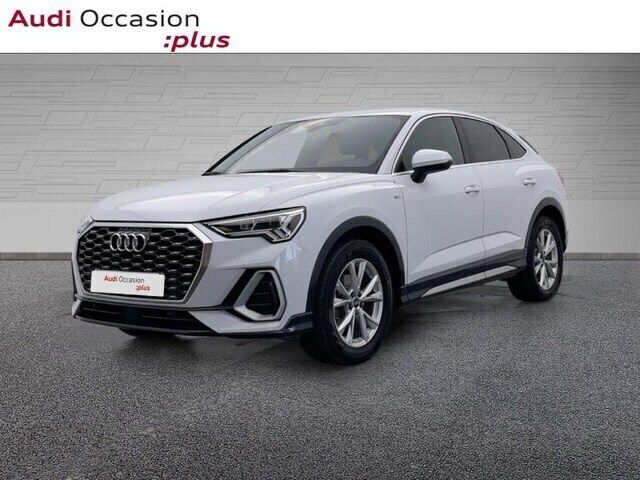 Blanc glacier métallisé Utilisé 2022 Audi Q3 S-Line SUV | 30 744 € (Prix juste) - Image 1/4
