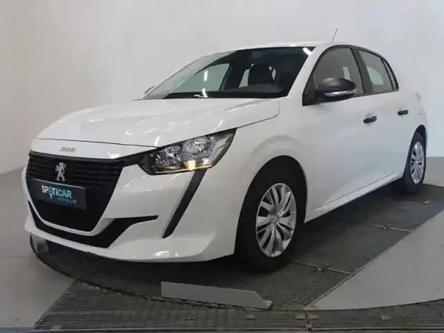 Blanc Occasion 2021 Peugeot 208 S Citadine | 12 190 € (Prix juste) - Image 1/4