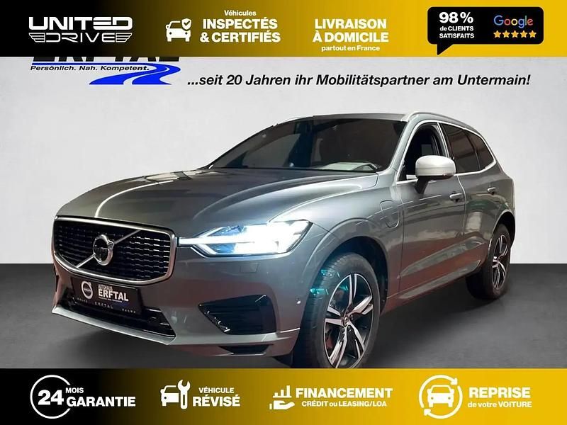 Gris Utilisé 2018 Volvo XC60 R-Design SUV | 37 990 € (Prix juste) - Image 1/4