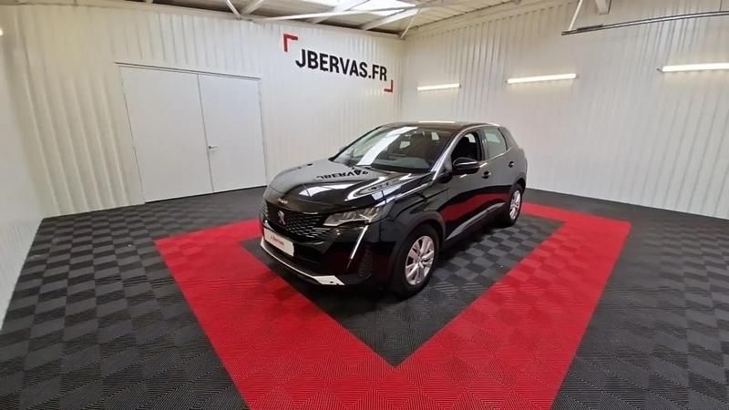 Noir Utilisé 2021 Peugeot 3008 Active SUV | 18 990 € (Bon prix) - Image 1/4