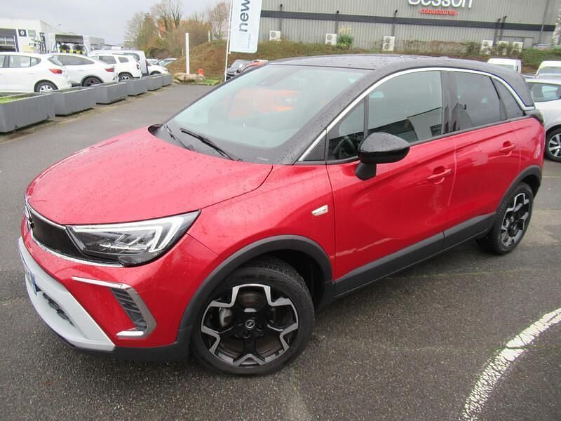 Occasion Opel Crossland Elegance 110 ch (80 kW) 2021 Rouge SUV