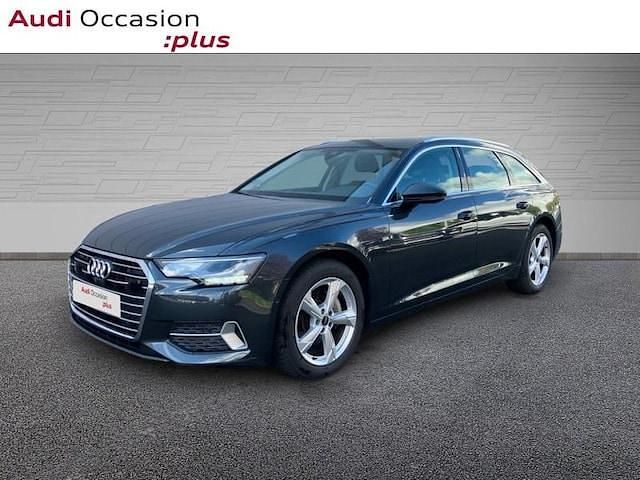 Gris manhattan métallisé Utilisé 2023 Audi A6 S-Line Break | 35 490 € (Super prix) - Image 1/4