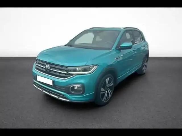 Orange Occasion 2020 VW T-Cross R-line SUV | 18 990 € (Bon prix) - Image 1/4