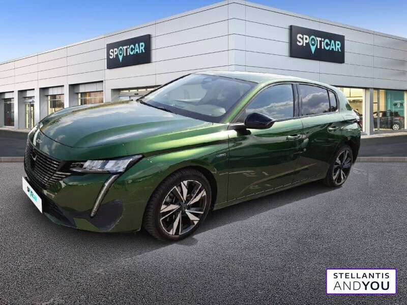 Vert Occasion 2022 Peugeot 308 Allure Berline | 23 790 € (Prix juste) - Image 1/4