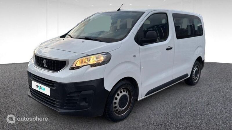 Teinte opaque blanc banquise Utilisé 2018 Peugeot Traveller Active Monospace | 26 980 € (Super prix) - Image 1/4