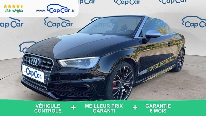 Occasion Audi S3 Cabriolet 300 ch (220 kW) 2015 Noir Cabriolet