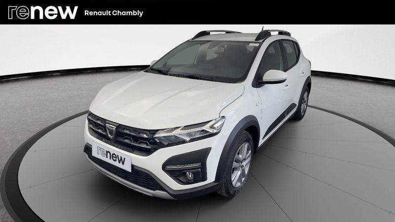 Blanc Utilisé 2021 Dacia Sandero Comfort Citadine | 14 490 € (Prix juste) - Image 1/4