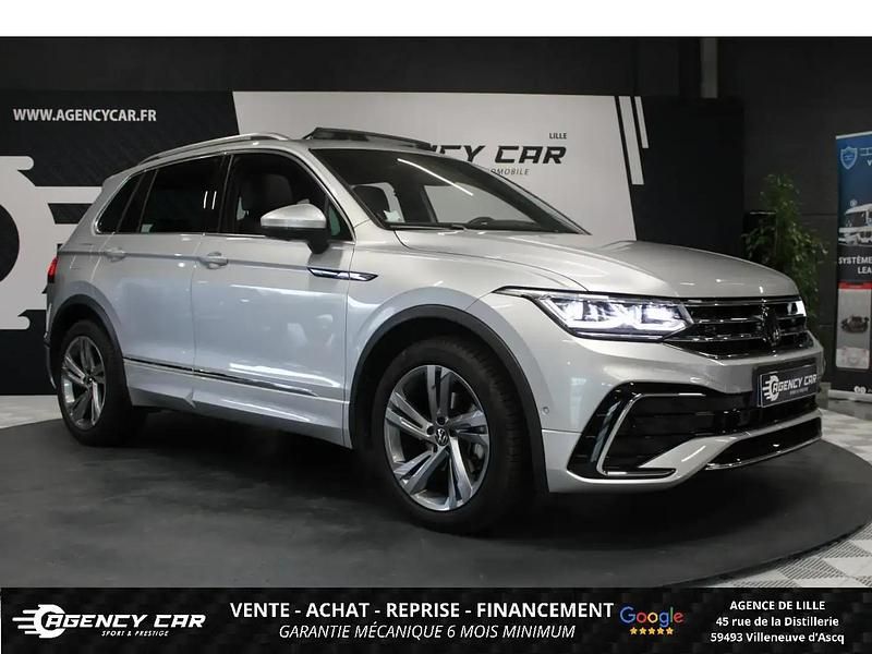 Gris Utilisé 2023 VW Tiguan R-line SUV | 42 980 € (Prix cher) - Image 1/4
