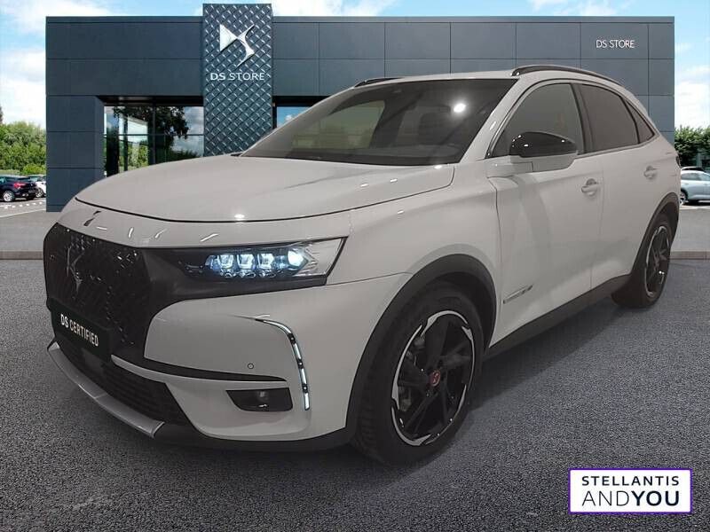 Blanc Utilisé 2022 DS Automobiles DS7 Crossback Performance Line Plus SUV | 25 490 € (Prix juste) - Image 1/4