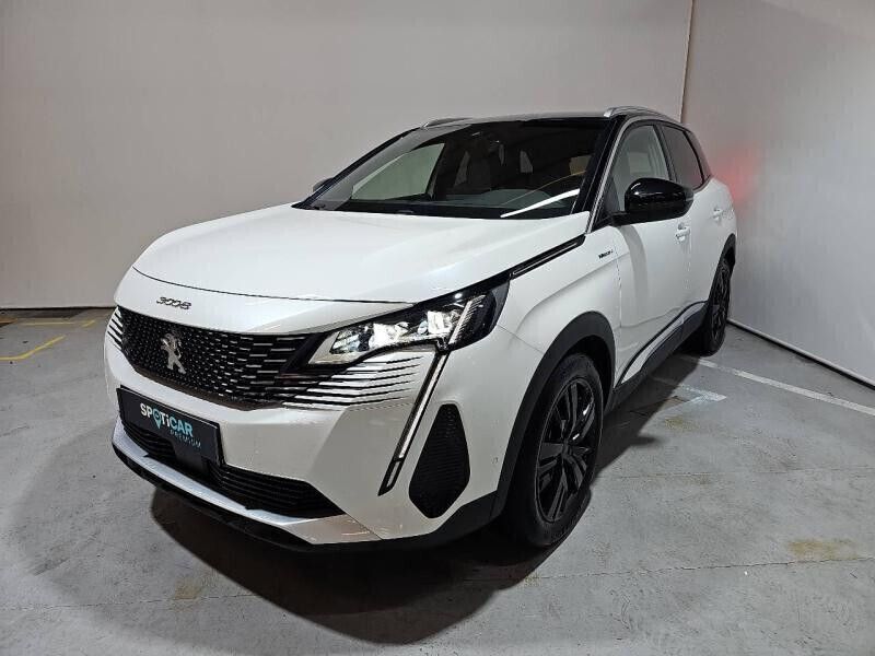 Blanc Utilisé 2021 Peugeot 3008 GT SUV | 25 990 € (Prix juste) - Image 1/4