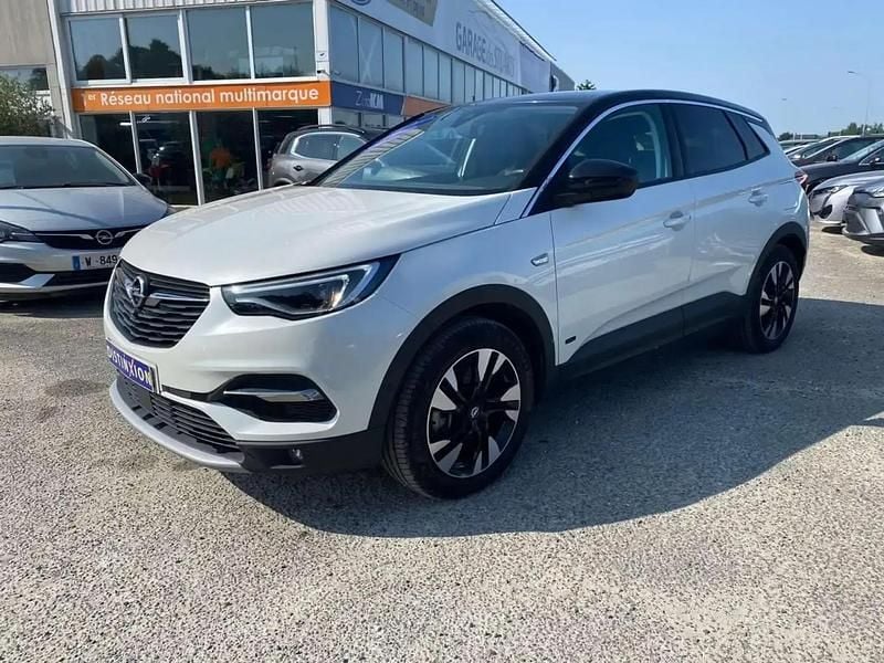 Blanc Utilisé 2021 Opel Grandland X Ultimate SUV | 26 980 € (Prix cher) - Image 1/4